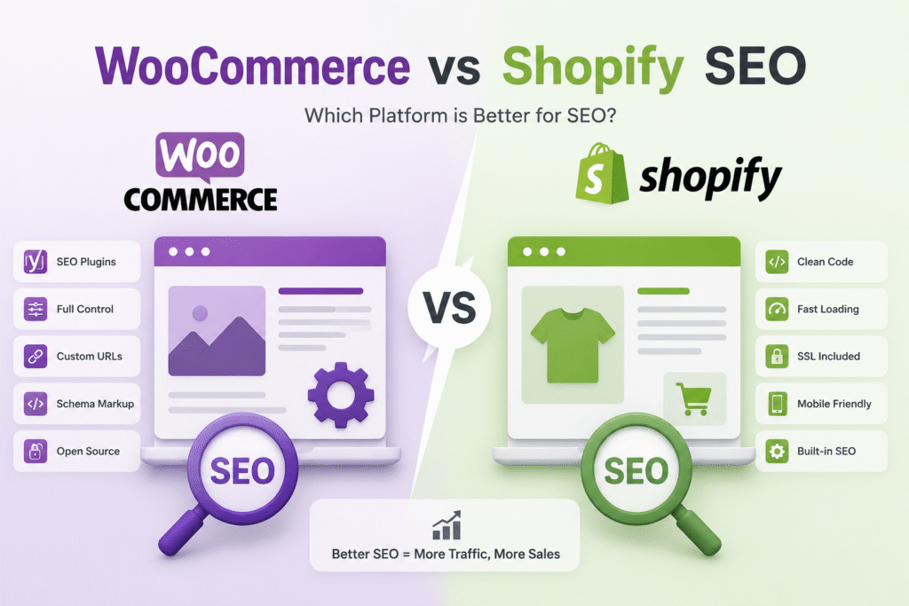 WooCommerce vs Shopify SEO