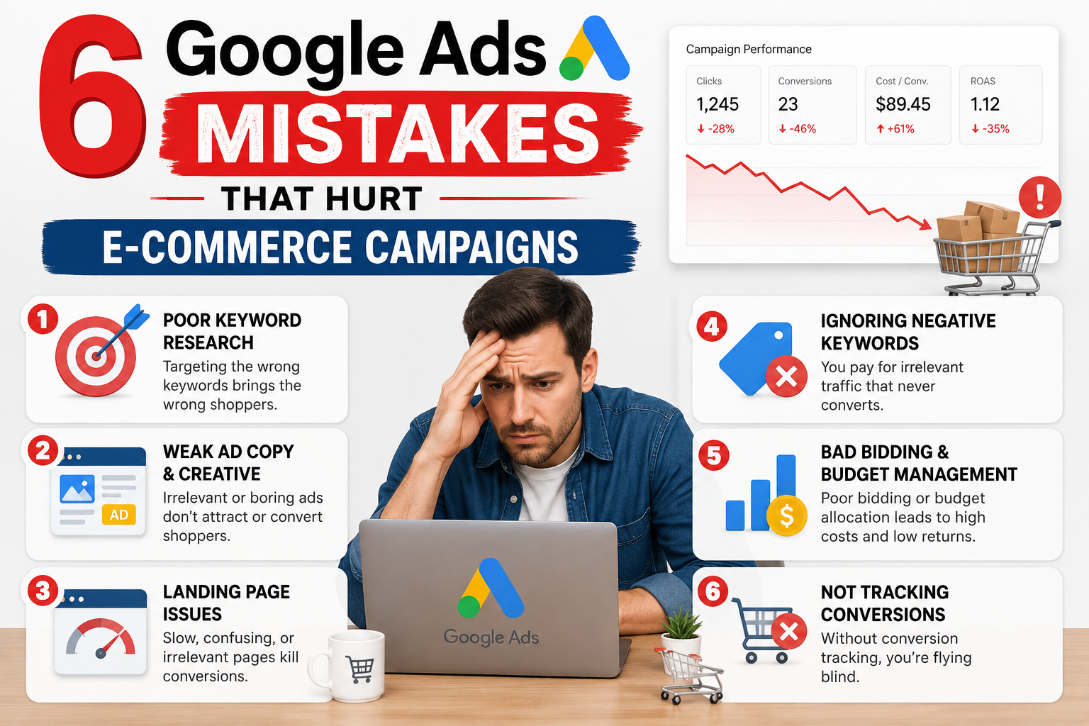 Google Ads Mistakes