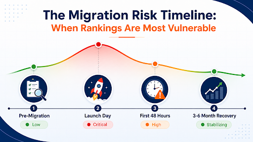 The Migration Risk Timeline