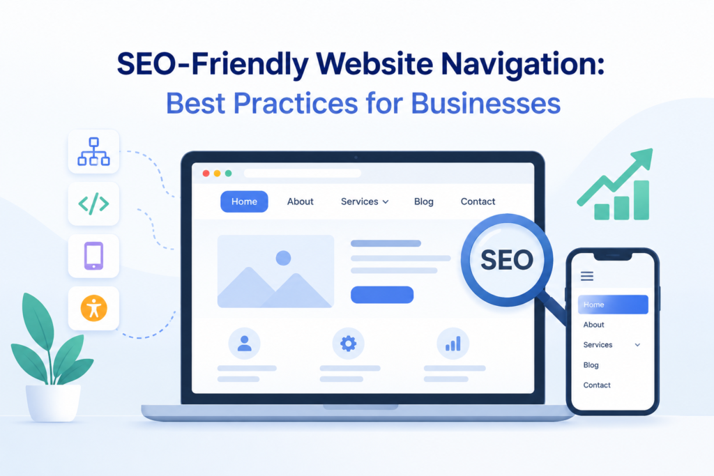 website navigation