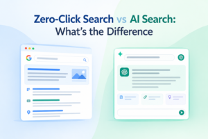 Zero-Click Search vs AI Search